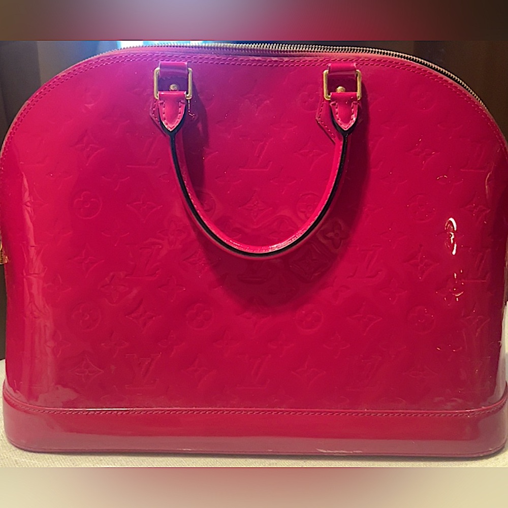 100% Authentic Limited Edition Louis Vuitton Alma GM Indian Rose